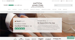 Desktop Screenshot of hatton-jewellers.com